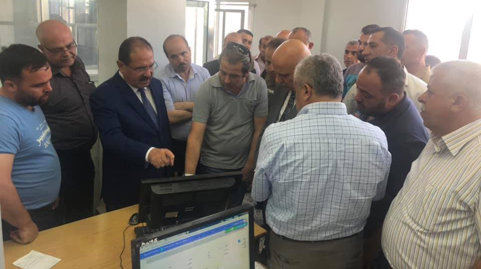 إطلاق عمل برنامج إدارة المعاملات المركزي للمركبات من مديرية نقل ريف دمشق